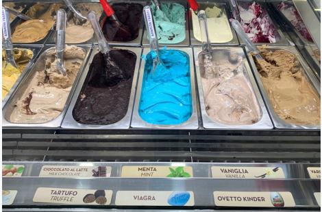 En Italie, de la glace au Viagra !