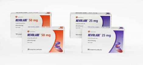 Revolade 25 et 50 mg | Le Quotidien du Pharmacien